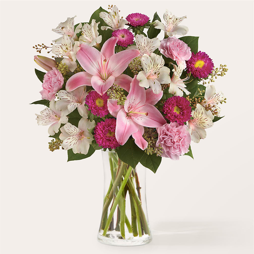 Feeling Fuchsia Bouquet – Overnightflowerdelivery.com, Tontitown AR