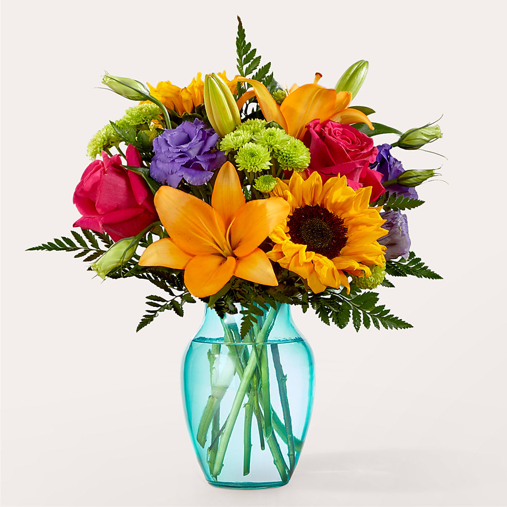 Double Rainbow Bouquet – Overnightflowerdelivery.com, Tontitown AR