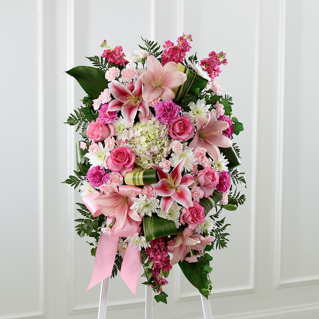 Comforting Standing Spray – Overnightflowerdelivery.com, Tontitown AR