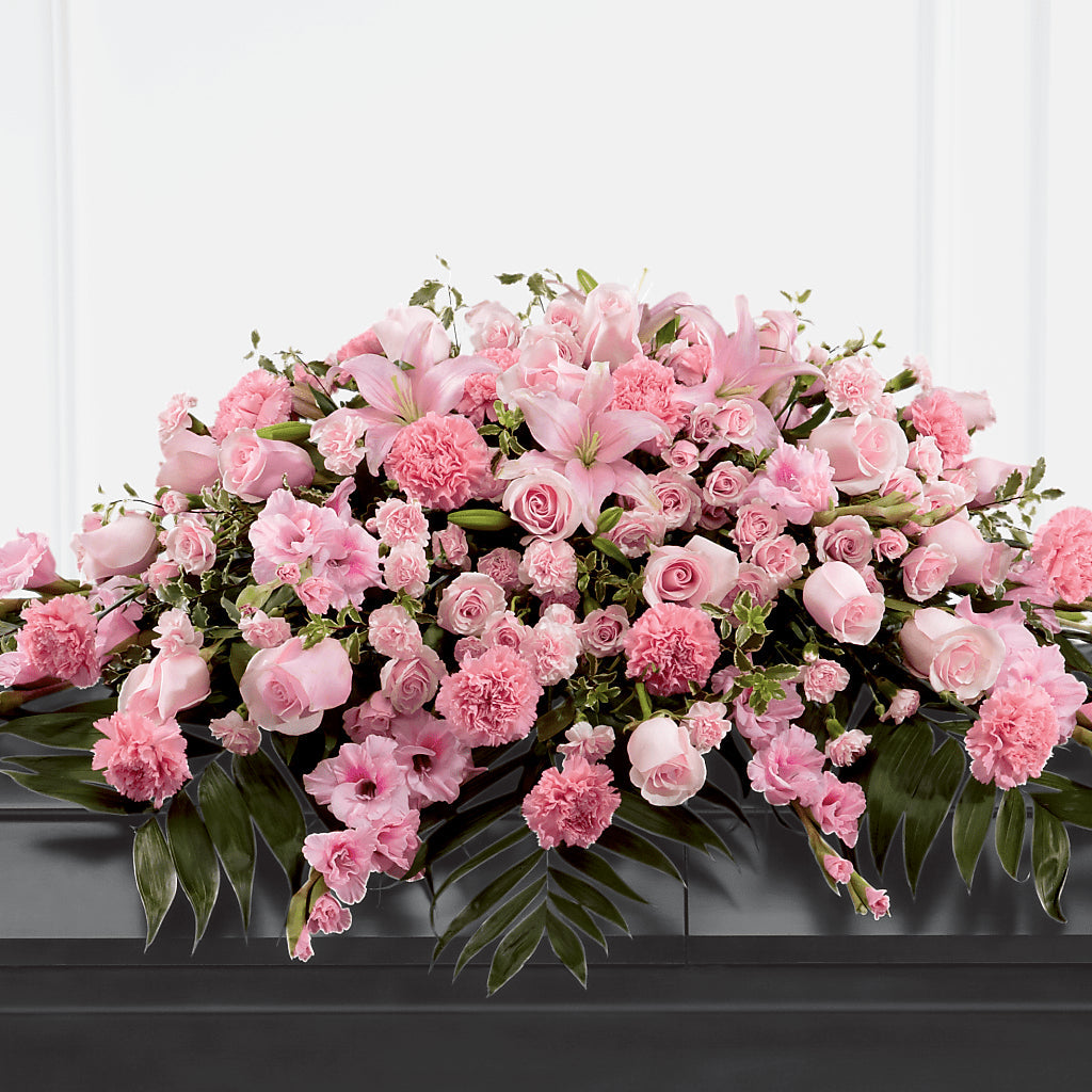 Garden of Comfort Casket Spray (Standard) – Overnightflowerdelivery.com, Tontitown AR