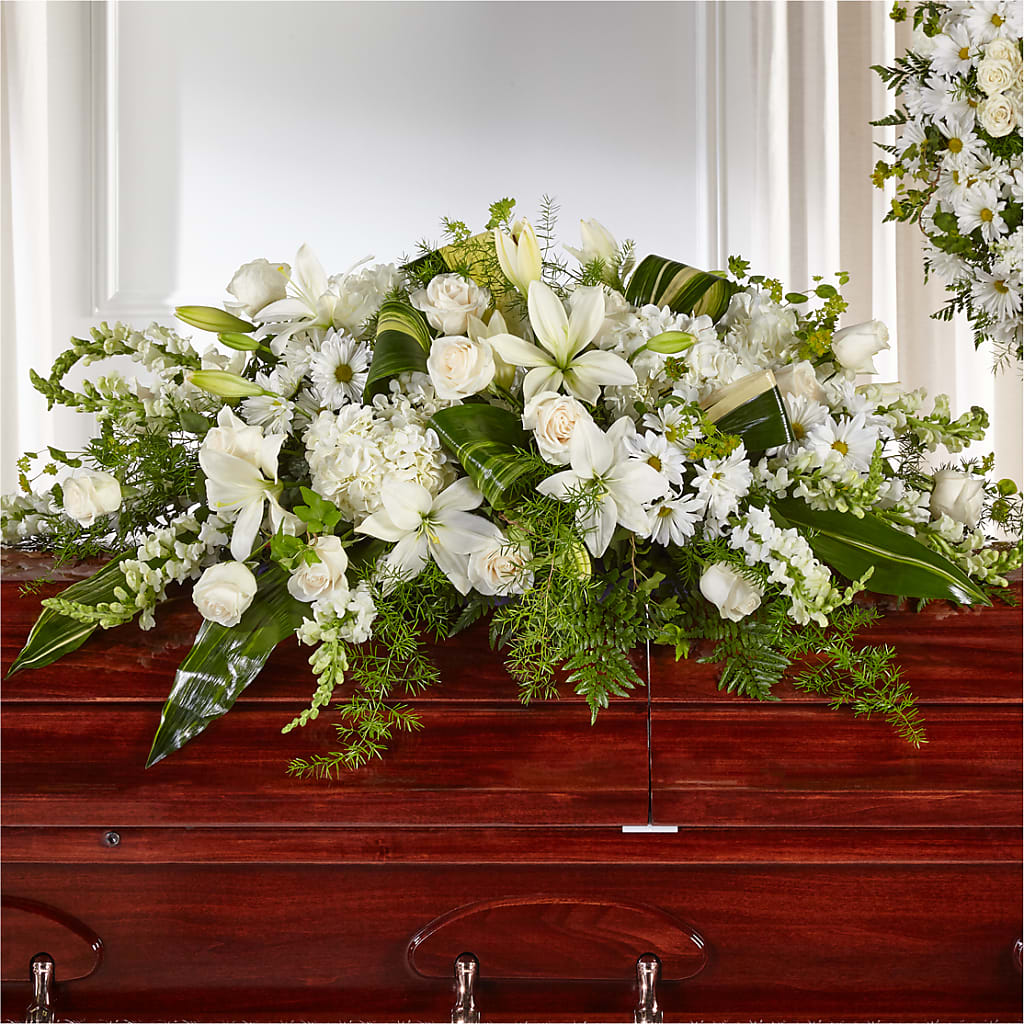 Abundance Casket Spray – Overnightflowerdelivery.com, Tontitown AR