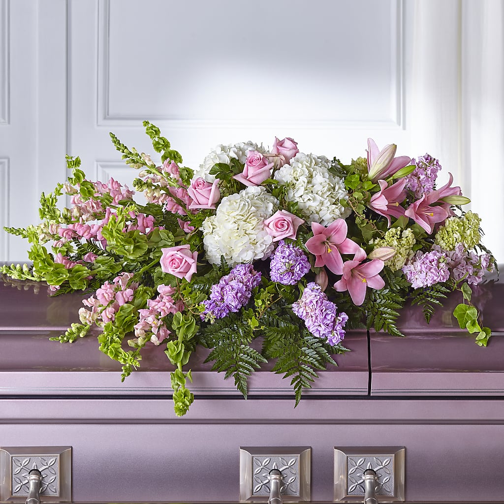 Life's Gratitude Casket Spray – Overnightflowerdelivery.com, Tontitown AR