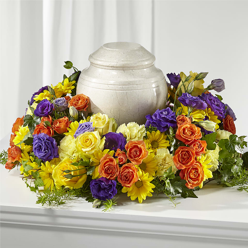 Blossoms of Remembrance Cremation Adornment – Overnightflowerdelivery.com, Tontitown AR