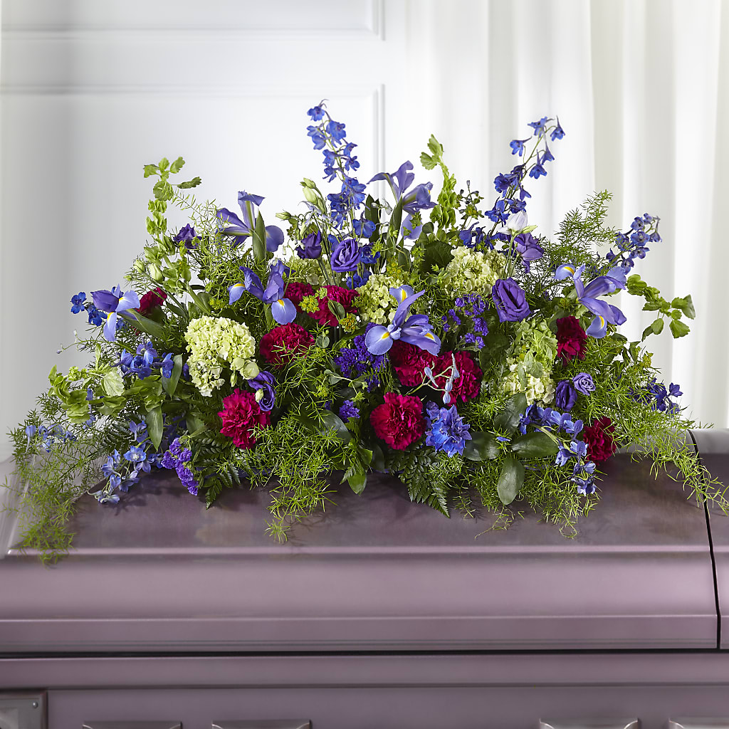 Always Treasured Casket Spray – Overnightflowerdelivery.com, Tontitown AR