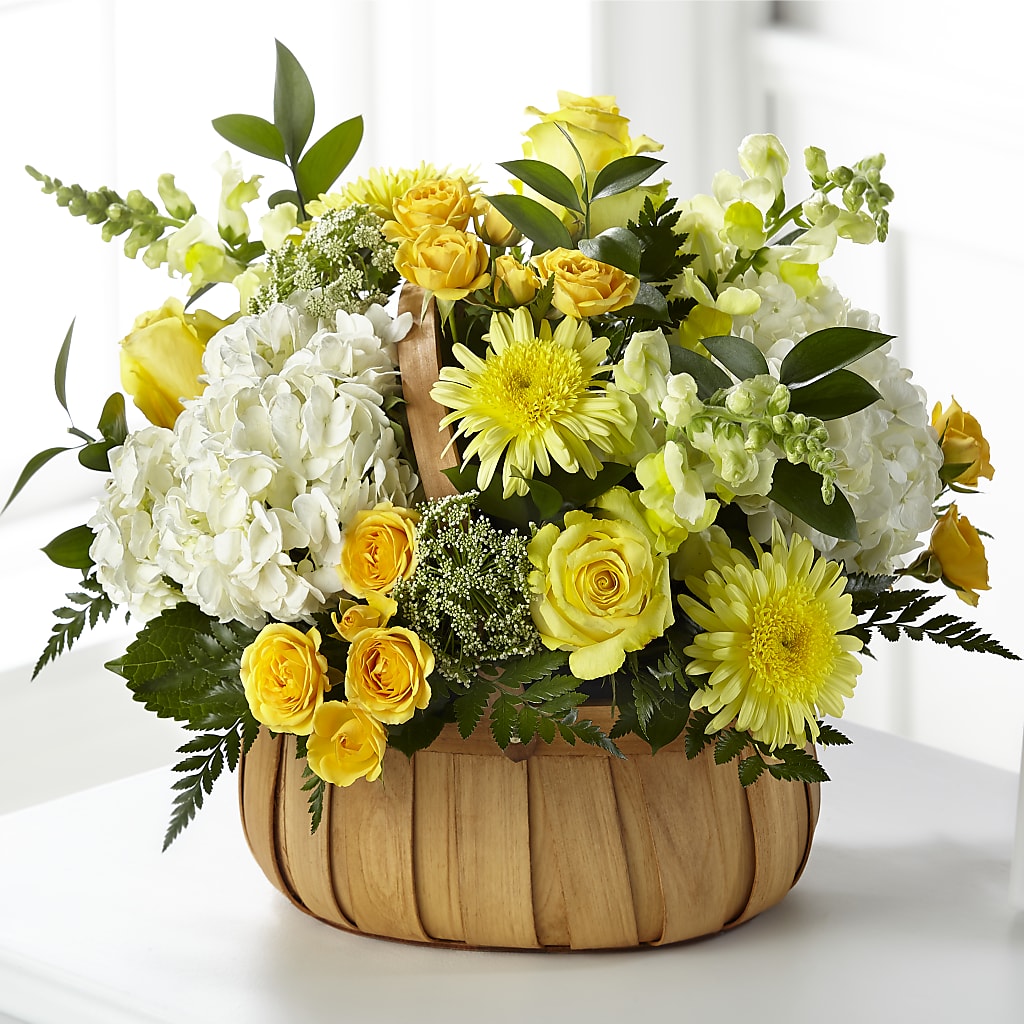 Rustic Remembrance Basket – Overnightflowerdelivery.com, Tontitown AR