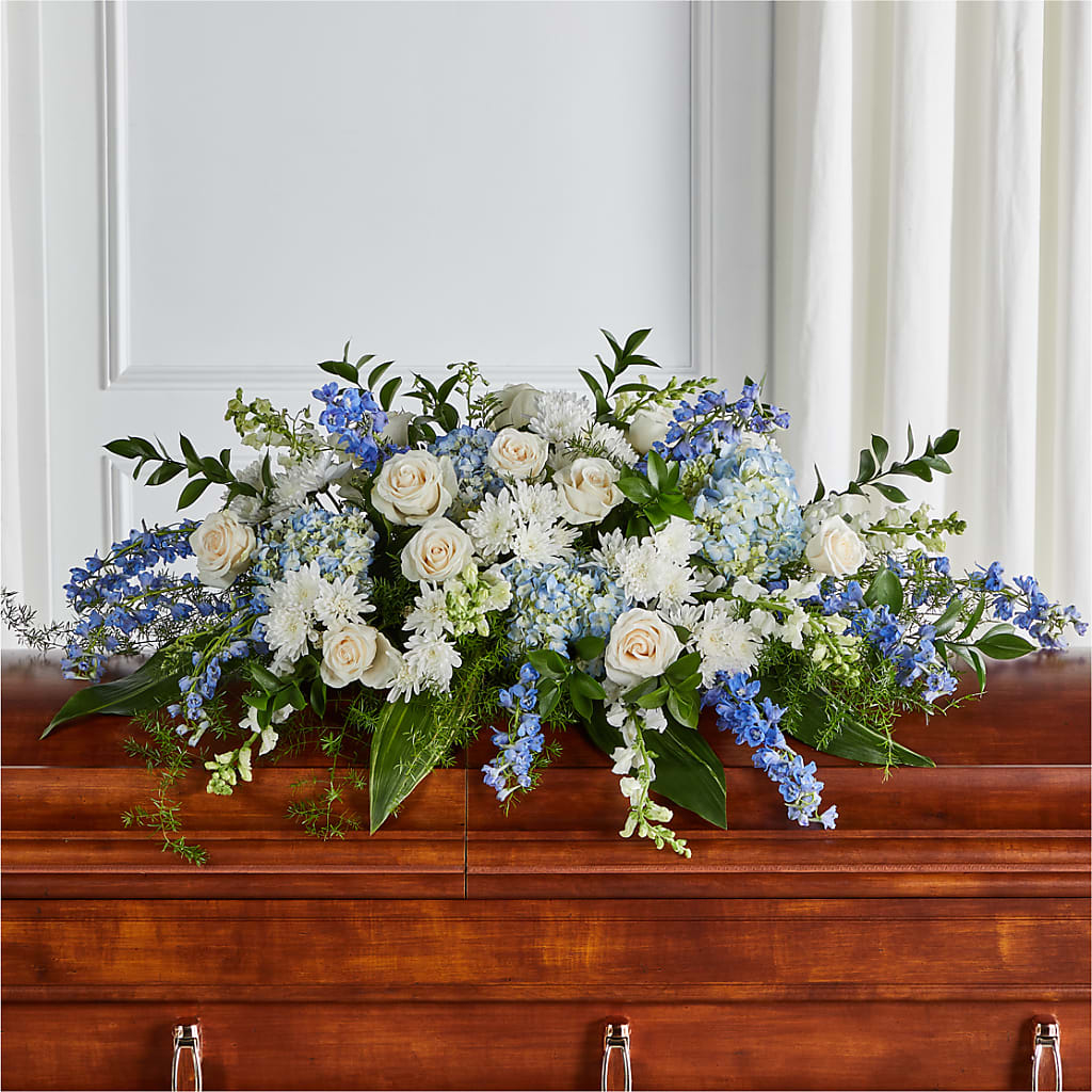 Timeless Essence Casket Spray – Overnightflowerdelivery.com, Tontitown AR