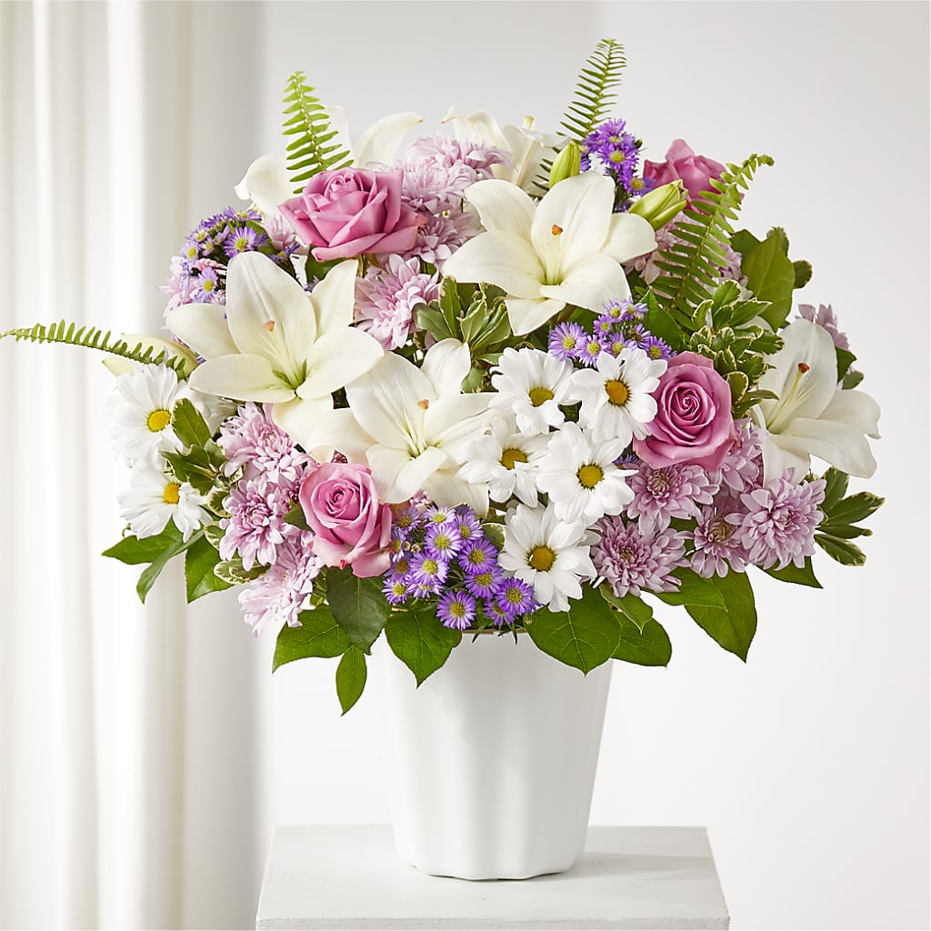 Warmest Thoughts Tabletop Basket – Overnightflowerdelivery.com, Tontitown AR