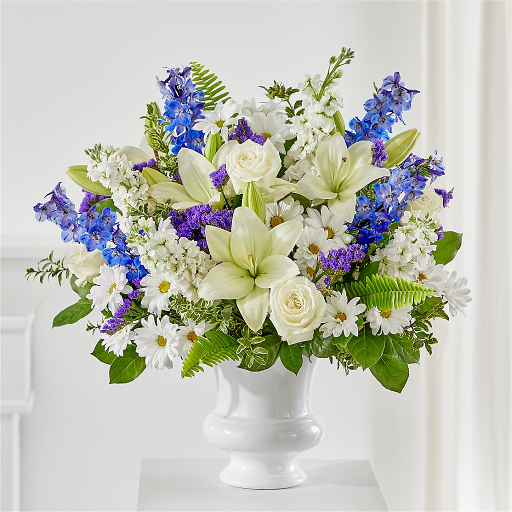 Expressions of Hope Urn Arrangement – Overnightflowerdelivery.com, Tontitown AR