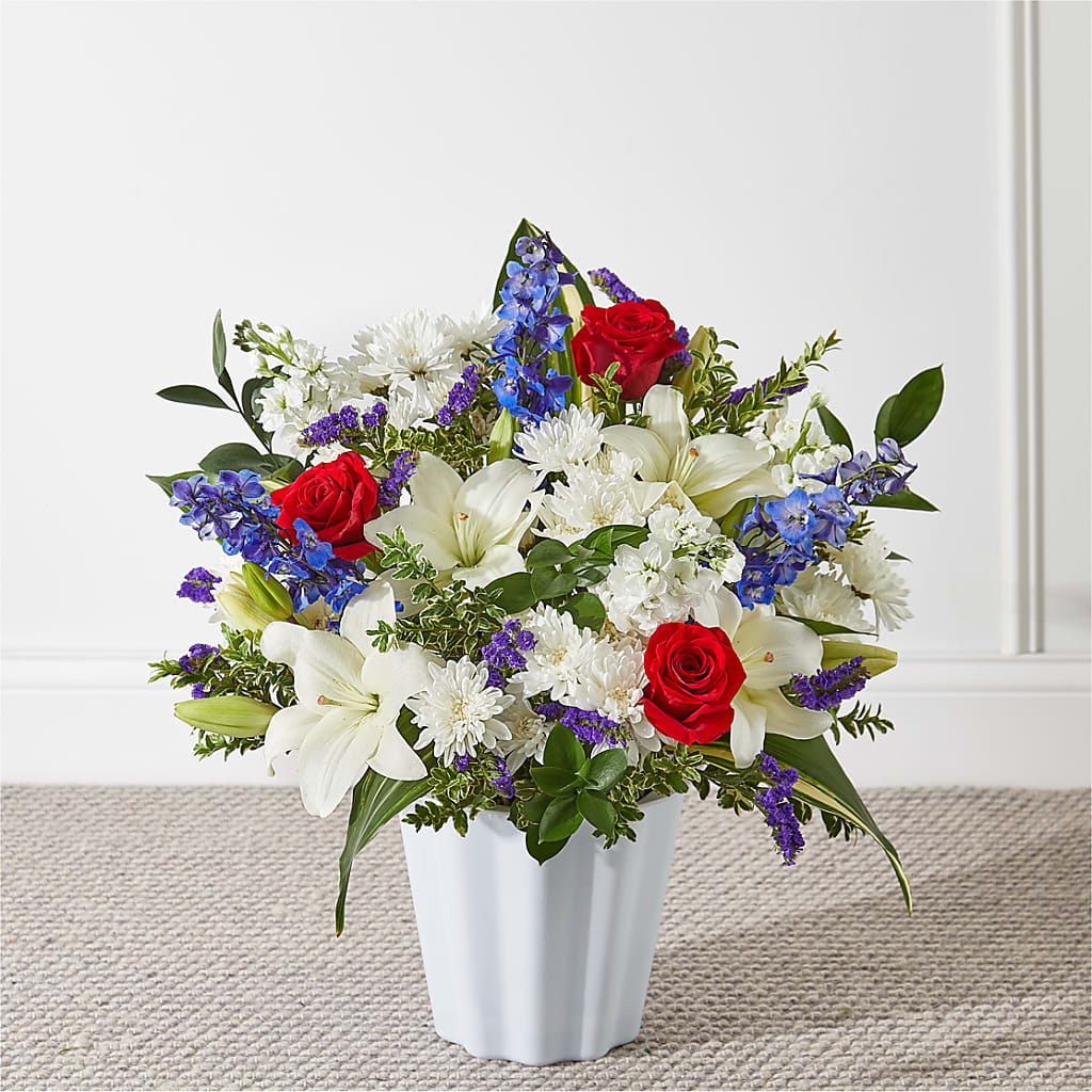 Consoled Floor Basket – Overnightflowerdelivery.com, Tontitown AR
