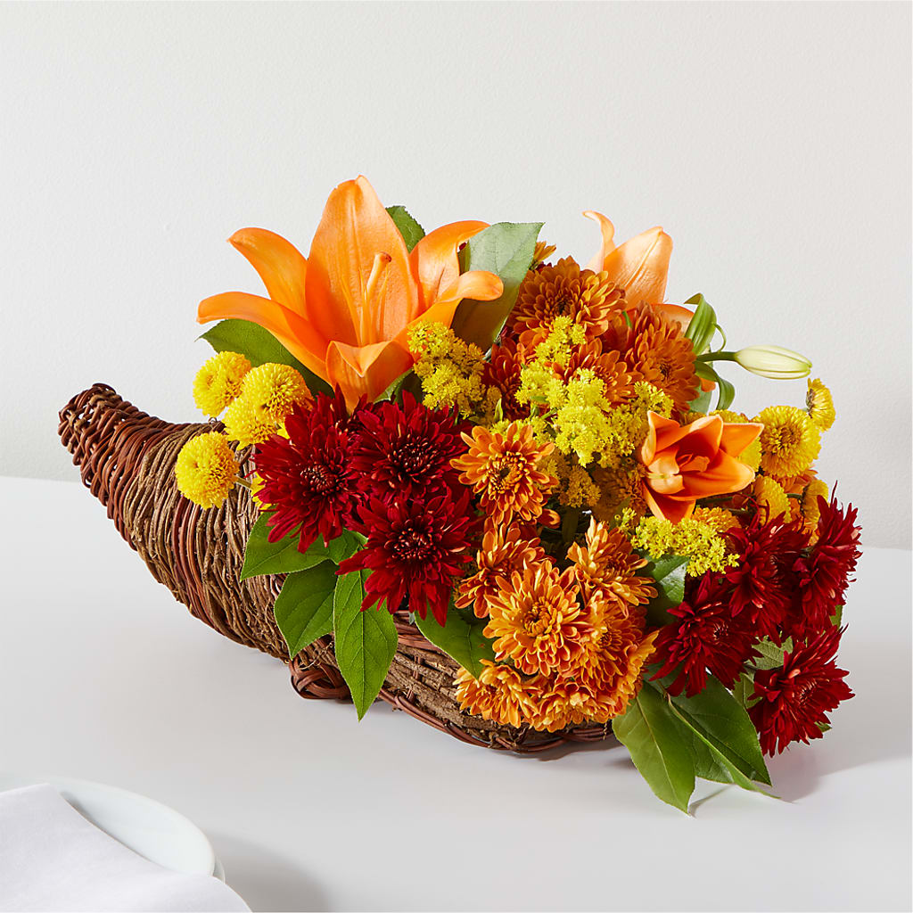 Bouquet of Blessings Cornucopia – Overnightflowerdelivery.com, Tontitown AR