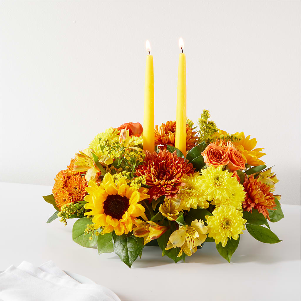 Autumn Harmony Centerpiece – Overnightflowerdelivery.com, Tontitown AR