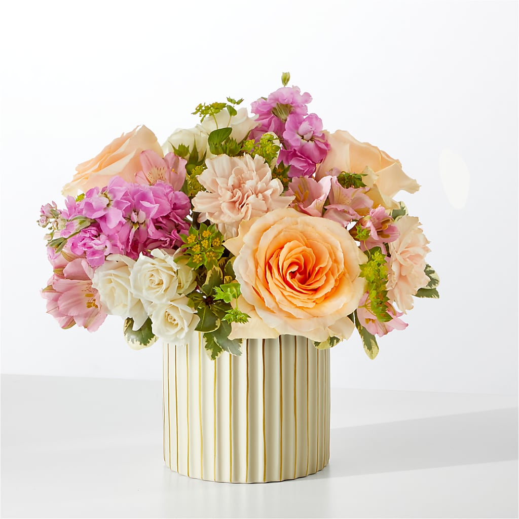 Paradise Bouquet with Ivory Vase – Overnightflowerdelivery.com, Tontitown AR