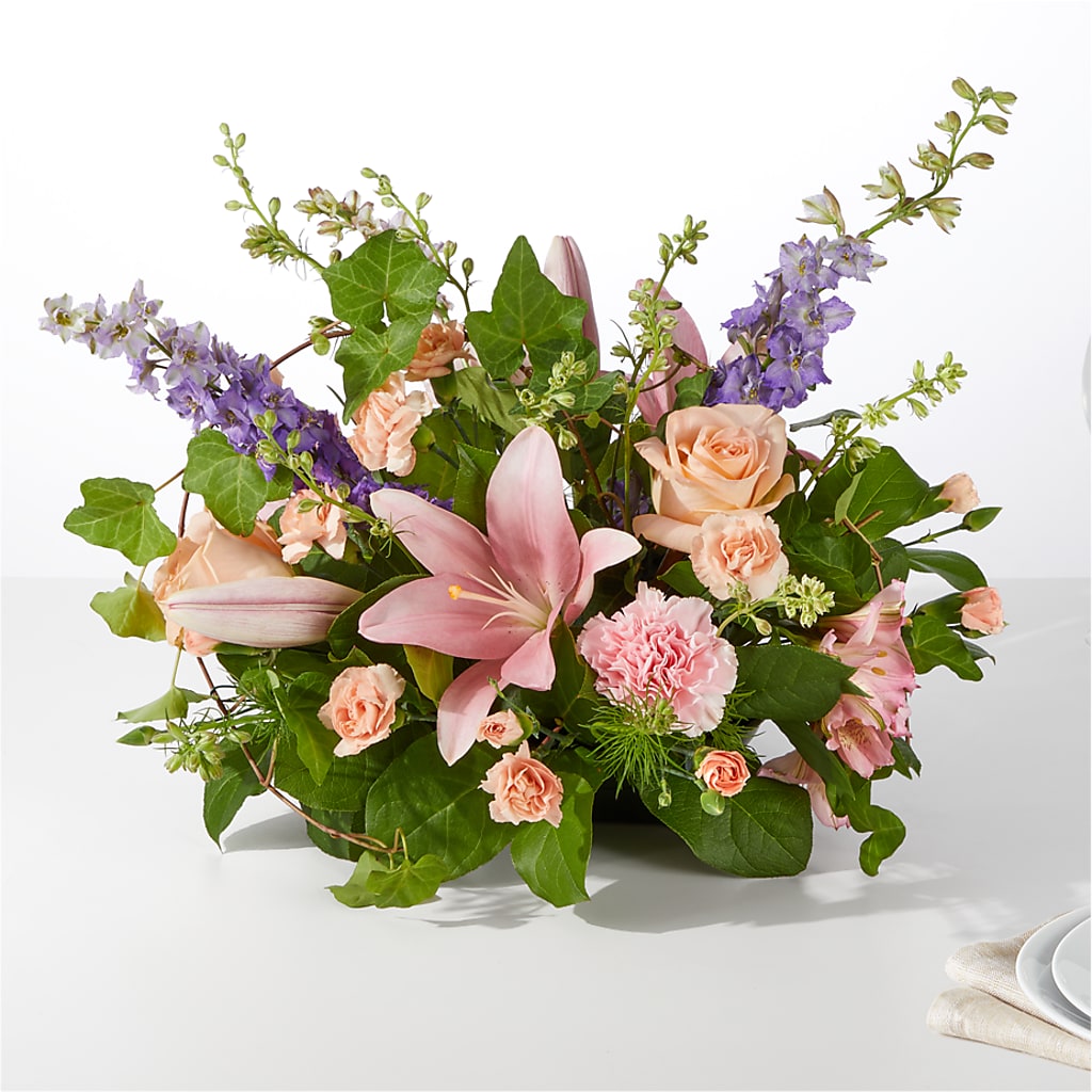 Blossom Time Centerpiece – Overnightflowerdelivery.com, Tontitown AR