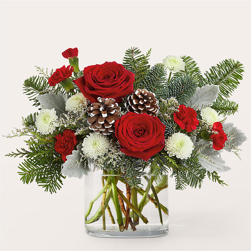 Yule Cheer Bouquet – Overnightflowerdelivery.com, Tontitown AR