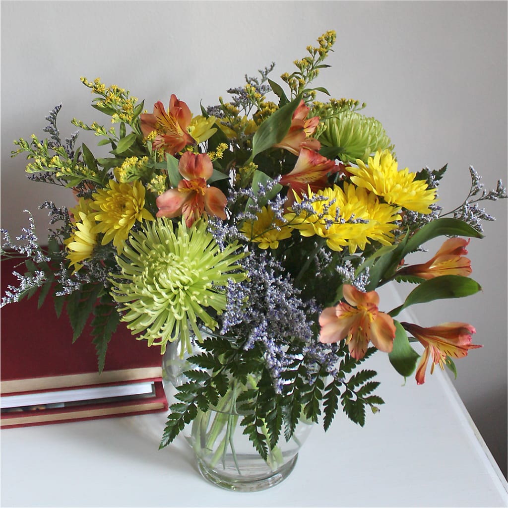 Marmalade Skies Bouquet –  Overnightflowerdelivery.com, Tontitown AR