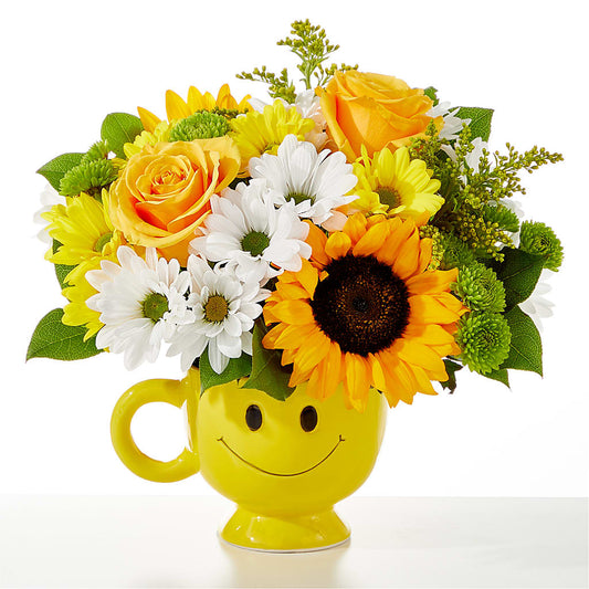 Be Happy Bouquet –  Overnightflowerdelivery.com, Tontitown AR