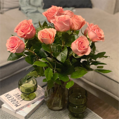 Long Stem Pink Rose Bouquet –  Overnightflowerdelivery.com, Tontitown AR