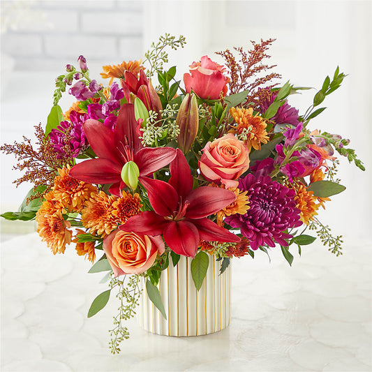 Burgundy Landscape Bouquet –  Overnightflowerdelivery.com, Tontitown AR