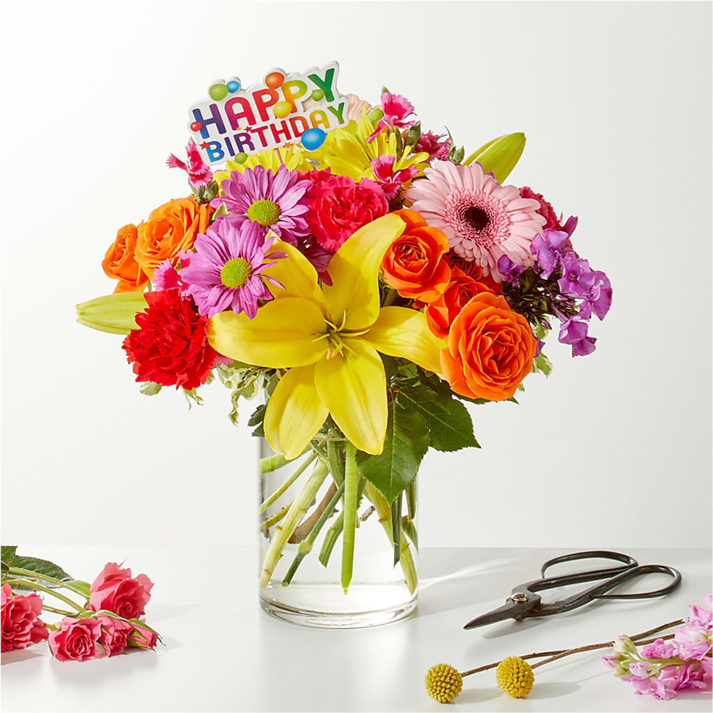 Cue the Confetti - A Florist Original –  Overnightflowerdelivery.com, Tontitown AR