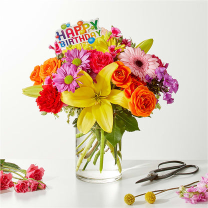 Cue the Confetti - A Florist Original –  Overnightflowerdelivery.com, Tontitown AR