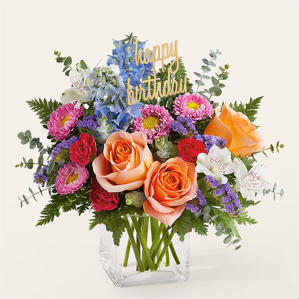Birthday Bash Bouquet –  Overnightflowerdelivery.com, Tontitown AR