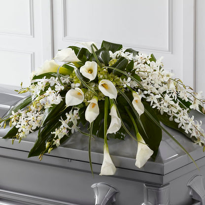 Angel Wings Casket Spray –  Overnightflowerdelivery.com, Tontitown AR