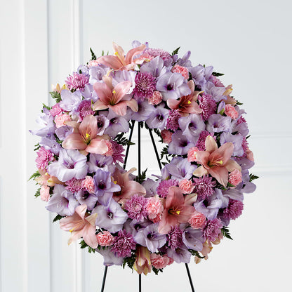 Beloved Friend Wreath –  Overnightflowerdelivery.com, Tontitown AR