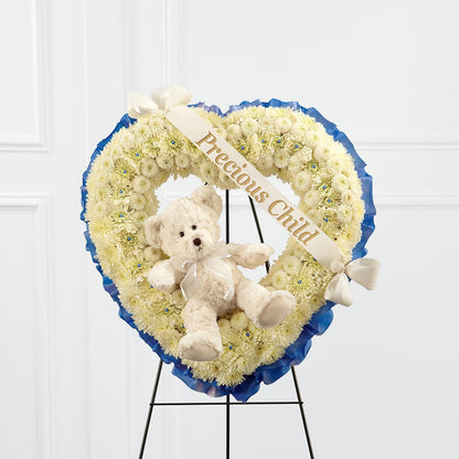 Precious Child Standing Heart –  Overnightflowerdelivery.com, Tontitown AR