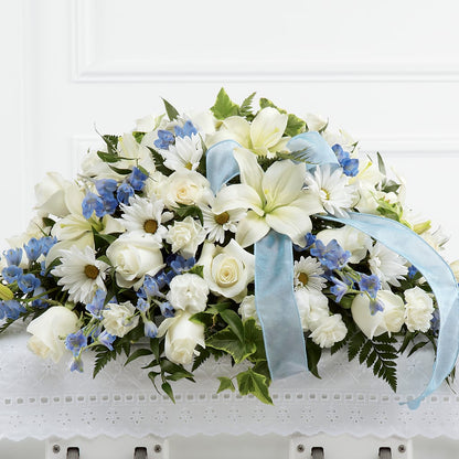 Tender Treasure Casket Spray –  Overnightflowerdelivery.com, Tontitown AR