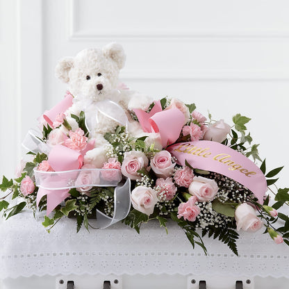 Touch of Sympathy Casket Spray –  Overnightflowerdelivery.com, Tontitown AR