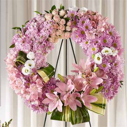 Gift of Warmth Wreath –  Overnightflowerdelivery.com, Tontitown AR