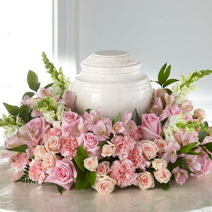 Blooms of Hope Cremation Adornment –  Overnightflowerdelivery.com, Tontitown AR