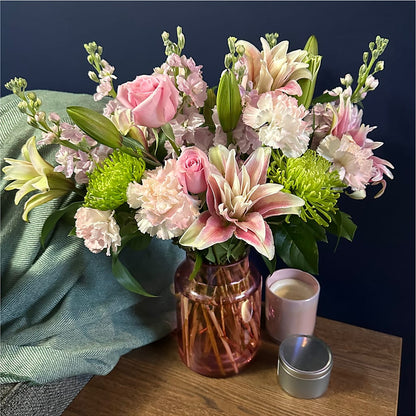 Pretty in Pink Bouquet –  Overnightflowerdelivery.com, Tontitown AR