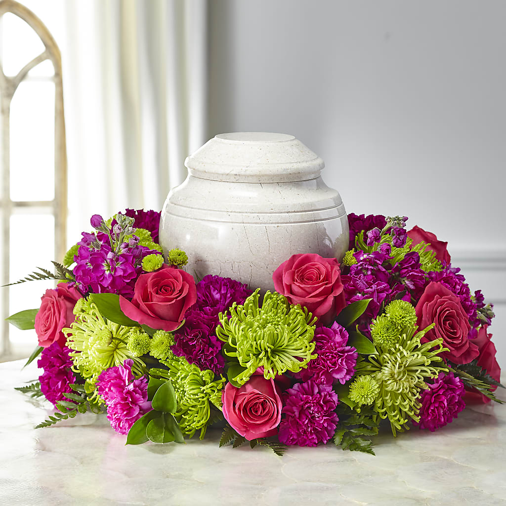 Hopeful Blessings Cremation Adornment –  Overnightflowerdelivery.com, Tontitown AR