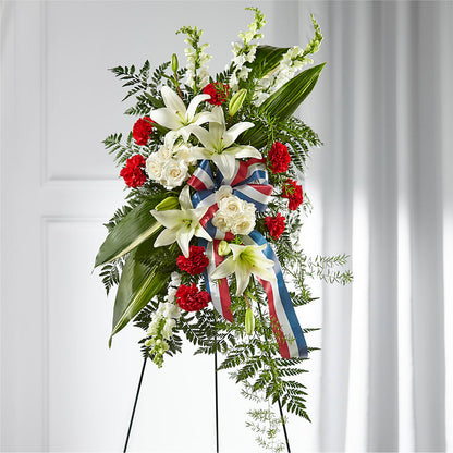 Stars of Life Standing Spray –  Overnightflowerdelivery.com, Tontitown AR