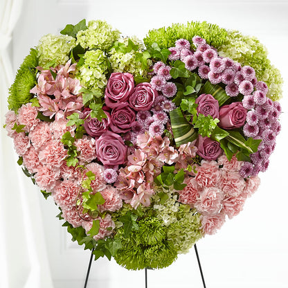 Heartwarming Standing Heart –  Overnightflowerdelivery.com, Tontitown AR