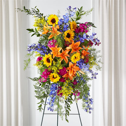 Sunlit Memories Standing Spray (Standard) –  Overnightflowerdelivery.com, Tontitown AR