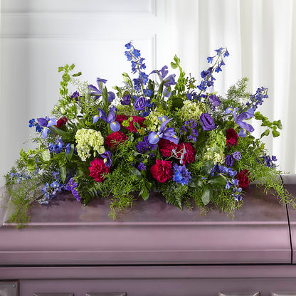 Always Treasured Casket Spray –  Overnightflowerdelivery.com, Tontitown AR