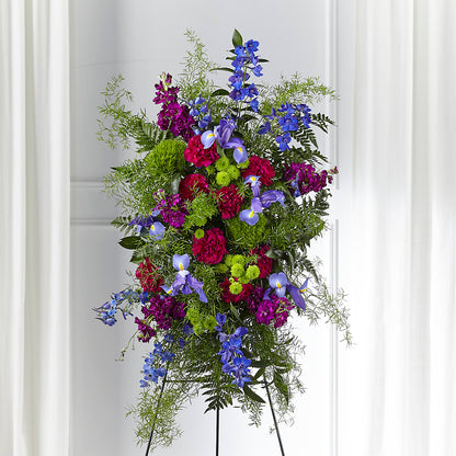 Heavenly Skies Standing Spray –  Overnightflowerdelivery.com, Tontitown AR