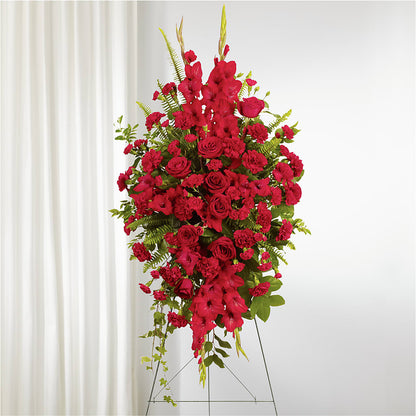 From the Heart Standing Spray –  Overnightflowerdelivery.com, Tontitown AR