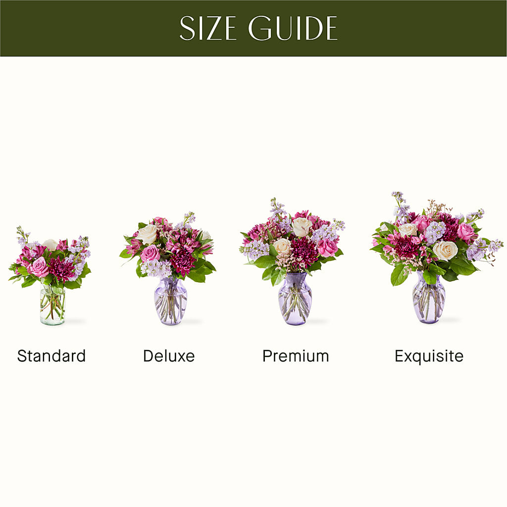 Amethyst Dreams Bouquet –  Overnightflowerdelivery.com, Tontitown AR