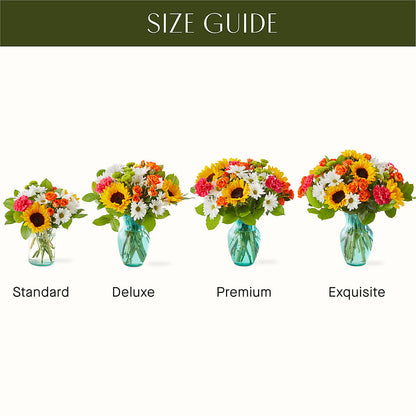 Sun-drenched Blooms Bouquet –  Overnightflowerdelivery.com, Tontitown AR