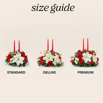 Seasonal Festivities Centerpiece –  Overnightflowerdelivery.com, Tontitown AR