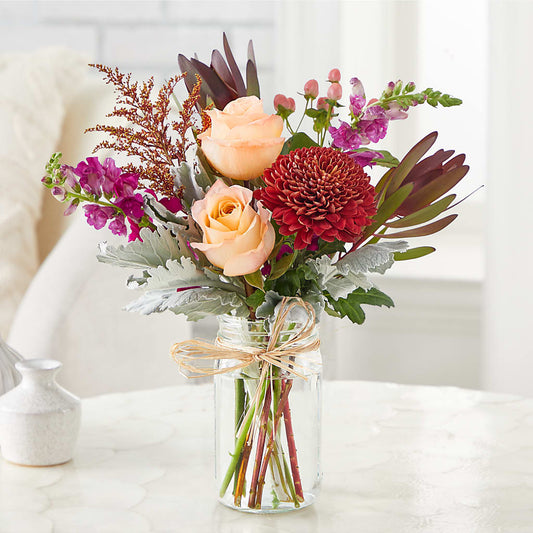 Moody Hues Bouquet –  Overnightflowerdelivery.com, Tontitown AR