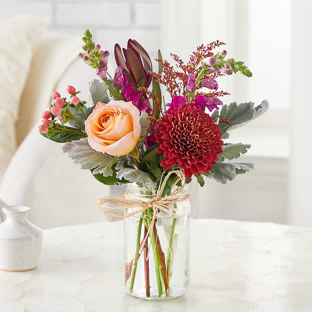 Moody Hues Bouquet –  Overnightflowerdelivery.com, Tontitown AR