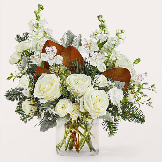 Fresh Snowfall Bouquet –  Overnightflowerdelivery.com, Tontitown AR