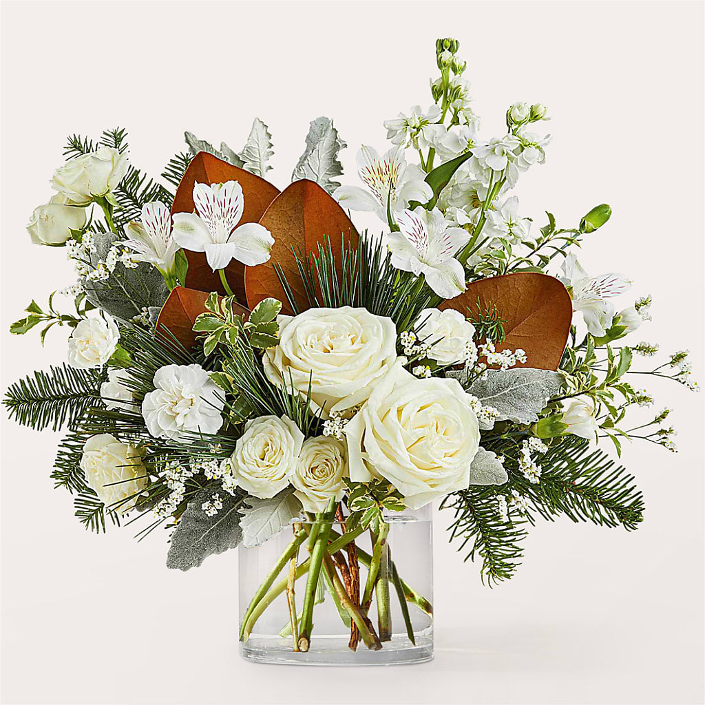 Fresh Snowfall Bouquet –  Overnightflowerdelivery.com, Tontitown AR